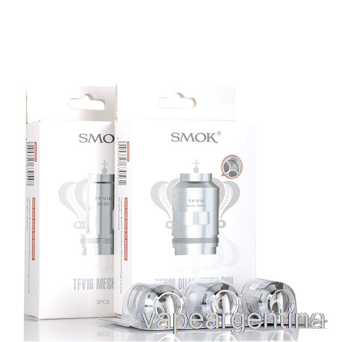 Bobinas De Repuesto De Malla Smok Tfv16 Bobinas De Malla Cónicas De 0.2ohm Vape Argentina
